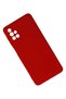 Ilkeshop New Galaxy M51 Case Nano Inside Velvet Silicone (113417) - Red - 2