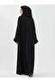 Zalina Shawl Abaya Set - Black - 3