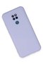 Ilkeshop New General Mobile Gm 20 Case Nano Inside Velvet Silicone (143156) - Lilac - 3