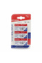 Standard Metal Staple Pins – 4 mm Size, Pack of 3 for Daily Office, School and Home Document Stapling
