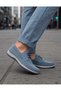 Efnan Shoes Men's Turquoise Premium Thermo Non-Slip Orthopedic Comfortable Sole Daily Sports Walking Shoes Sneakers - 3