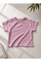 Girl's oysho fabric sweatshirt with wide leg single bottom special day set - 3