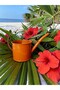 Vintage Metal Watering Can, Wrought Iron Watering Pot, Decorative Plant Flower Watering Can, Watering Pot Orange 1 Lt - 4