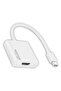 محول HDMI من Mini DisplayPort إلى HDMI باللون الأبيض