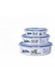 Food Storage Containers for Kitchen, Airtight Plastic Round Containers for Fridge, Round Containers for Storage Food, BPA Free - Set of 5 Round - 2