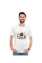 Unisex Printed Design T-Shirt (Let's Have Fun On The Beach)| Round Neck Regular Fit T-shirt