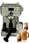 Espresso Coffee Machine with Digital Screen - 19 Bar, 1.8L Capacity, Stainless Steel