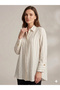 Women's Striped Long Tunic Shirt Relaxed Fit Wide Sleeve Detailed Hijab Tunic - 2