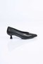 Laceless Neolite Sole Genuine Leather Thin Heeled Shoes 342-040 Women's Shoes - 5