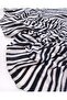 Ecru Black Knitted Fabric Soft Flexible Flowing Cardigan & Sweater Material 130X230Cm