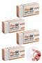 White Eraser Medium Size Soft Eraser 4 Pieces Pansil Soft Eraser Non-Falling Apart School Office Domestic Production Extra