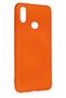 Gldisptm Galaxy A10S Case Nano Inside Velvet Silicone (01124) - Orange - 3