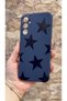 Samsung Galaxy A25 Compatible Star Silicone Shock Absorbing Classic Protective Rubber Case - 4