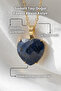 Sodalite Stone Natural Faceted Cut Pendant