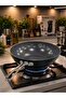 Gastronomie Master Ceramic Wok Pan 28 cm Tkebt Black