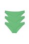 Glb-Stl41414 3-Piece Super Eco Set Lycra Women's Slip Panties Green