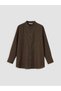 Lcw Modest Hakim Collar Oversize Women's Shirt Tunic - 5