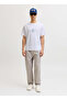 White Men's Regular Palm T-Shirt 12295125 Jorhyeres Minimal Tee Neck