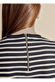 Navy Blue Women's T-Shirt Bbss26Fts003 - 6
