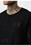 Black Oversize Knitwear Sweater - 6