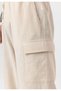 Cargo pocket baggy linen trousers - 6