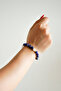 Lapis Lazuli & Moonstone Natural Stone Bracelet |   Feminine Energy, Evil Eye and Confidence Energy - 2