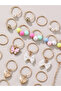 Pack of 24 - Gold Bow Hair Jewelry - 5