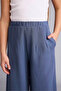 Wide Leg Linen Blend Trousers H1212A826Sm - 4