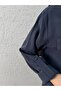Emel Tunic with Pocket Flap and Long Pants Set-Mf604 Navy Blue - 2