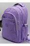 Luxury Satin Water Repellent Fabric Large Size Backpack Middle School High School School Bag / 16500 - 4