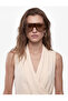 X Melis Ağazat - Asymmetrical Cut Double-Breasted Draped Long Vest with Tie Detail - 4