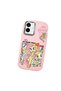Pink Silicone Case with Shock-Absorbing Camera Protections Compatible with iPhone 16 Plus - 3