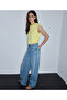 Asymmetrical Knotted Padded T-Shirt - 2