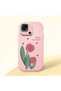 Redmi 10C Compatible Shock-Absorbing Camera Protected Pink Silicone Case