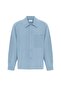 Linen blend relaxed fit men's shirt