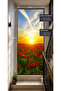 Stained Glass Pattern Transparent Glass Film - 3