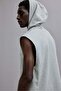 Regular Fit Sleeveless sports hoodie with DryMove™
