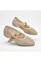 Vollex Meshy and Stylish Women's Ballerinas with Stones on Them - 2