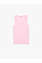 Cotton Camisole Slim Fit U-Neck Ribbed Undershirt - 5
