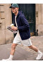 Xside Active Navy Blue Comfortable Fit Men's Sports Shorts - 2
