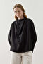 Flowy Tencel Blouse Black - 4