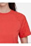 Crew Neck Embroidered Women's T-Shirt (S6) - 3
