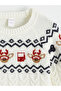 Esvab • Modern & Distinctive New Year's Themed Boys' Knit Sweater - 2