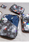 3-Piece Travel Bag Set - Travel Organizer - Black Palette - 2