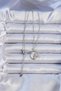 316L Steel Chain Silver Color Zircon Stone Enamel Angel Pendant 5886 - Miyng5184-6880 - 2