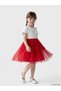 Lcw Kids Crew Neck Rhinestone Girls Tutu Dress