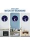 CLOKIFY Solo leveling 3 Wall Clock 25 cm, Silent Non-Ticking Wall Clocks Battery Operated Ultra-Quiet Movement Quartz Round Clock Simple Modern Style - 8