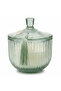 Home Fragrance Eucalyptus & Mint Aromatherapy Scented Candle with Elegant Glass Jar – 10 cm