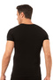Özkan 0273 3-Pack Men's 95% Cotton Lycra Single Jersey Fabric V-Neck T-Shirt Undershirt - 3