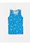 Boy's 100% Cotton Fabric Blue Color Surfer Duck Patterned Underwear Set with Stitched Crotch - 3